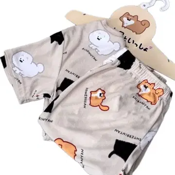 오분구토이잇쇼 룸웨어 파자마 돈키 M 셋업 새상품 강아지 고양이