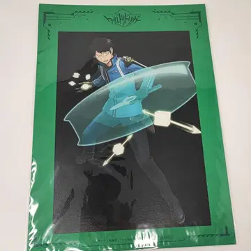 월드 트리거 애니메이트 한정판 특전 아트 보드 미쿠모 오사무