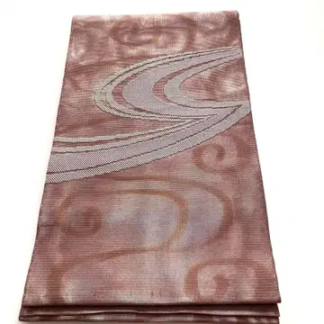 여름 후쿠로 오비 보라색 파도 무늬 마이즈루 미에샤 특카