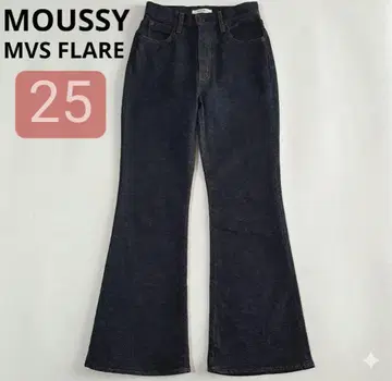 25 모델 MOUSSY MVS FLARE 원워시 데님 25