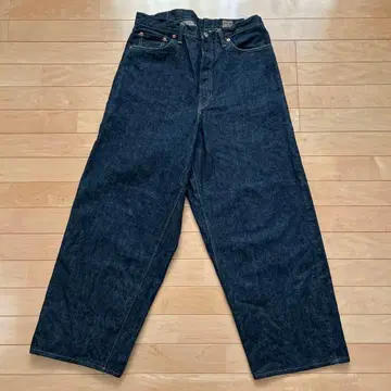 오어슬로우 에반키노리 와이드 데님