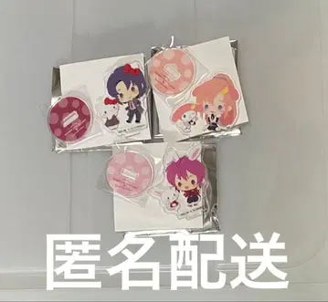 건담 SEED 산리오 콜라보 아크릴 스탠드 키티 마이멜로디 아스란 라크스