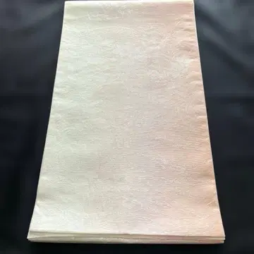 여름 오비 아이보리 꽃무늬 후쿠로 오비