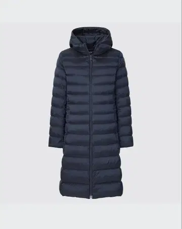 UNIQLO 울트라 라이트 다운 롱 자켓 네이비