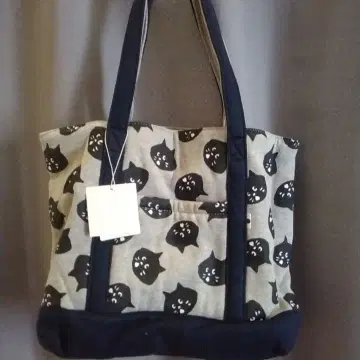 네넷(Ne-net) 냐아 토트백 미사용 새상품 택 포함