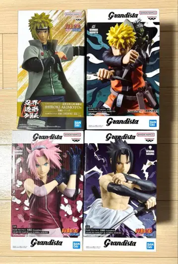 미개봉 Grandista NARUTO 사스케 나루토 사쿠라 미나토 세트