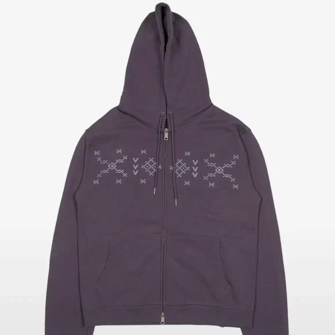 The Coldest Moment Stripe Hooded Zip-up Black S | Bunjang Global