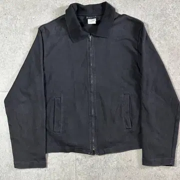 90s 아그네스 베 옴므 코튼 블루종 쇼트 기장 riri