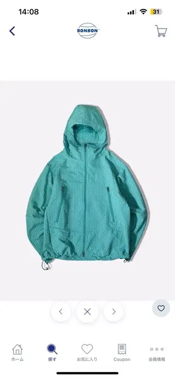 체크 마운틴 파카 B5156 bonbon store