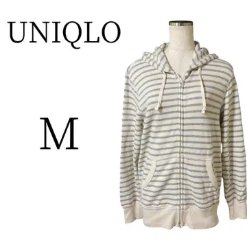 새상품급 UNIQLO 유니클로 화이트 마운틴 후드티 M