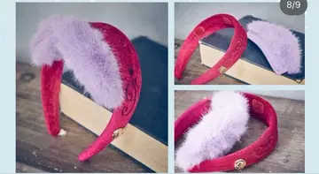 겨울왕국 안나 머리띠 시마무라 봄 2way 퍼 디즈니