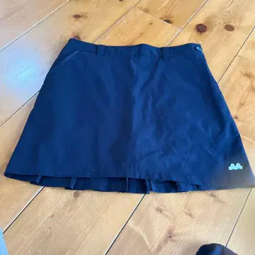 무타 마린 네이비 플리츠 스커트 여성용 골프