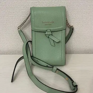 케이트 스페이드 민트 그린 스마트폰 숄더백