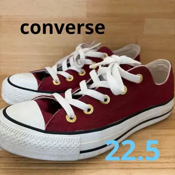 CONVERSE ALL STAR 와인 레드 스니커즈 22.5