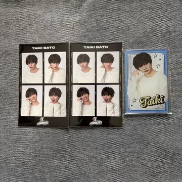 메루카리 택배 FANTASTICS 사토 타이키 로토 스티커, 마그넷 세트