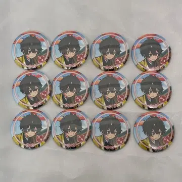 니키 캔뱃지 묶음 판매 아케오메 비쥬 12개