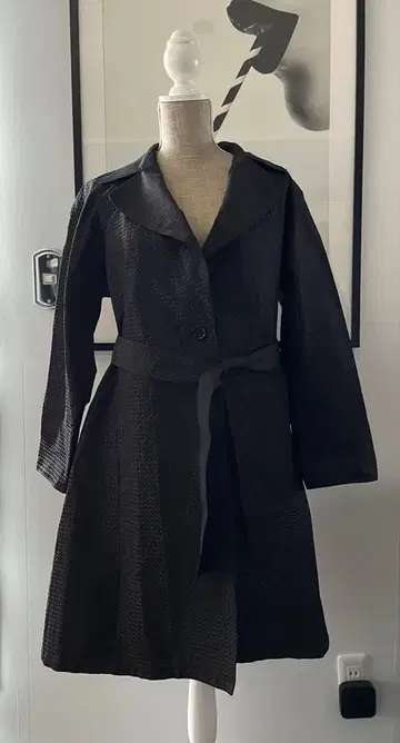 SPECCHIO 스페치오 트렌치코트 블랙 사이즈 40 새상품급