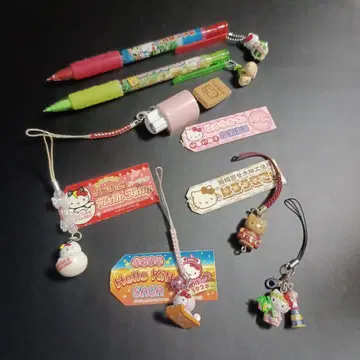 지역 한정 키티 스트랩 끈 샤프 gotouchi kitty
