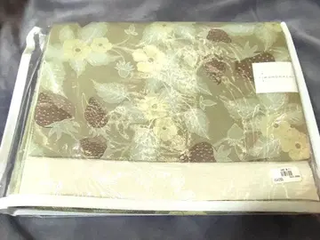 [ 미사용 ] 교토 기모노마치 오리지널 교토 후쿠로 오비 덩굴 딸기