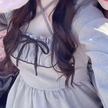 bubbles 원피스 그레이 M