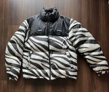 브리스톨 다운 자켓 FCRB 제브라 패턴