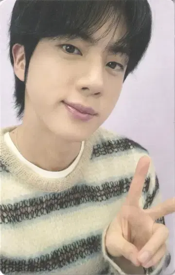BTS MINI PHOTO CARD JIN RUNSEOKJIN SP2/3
