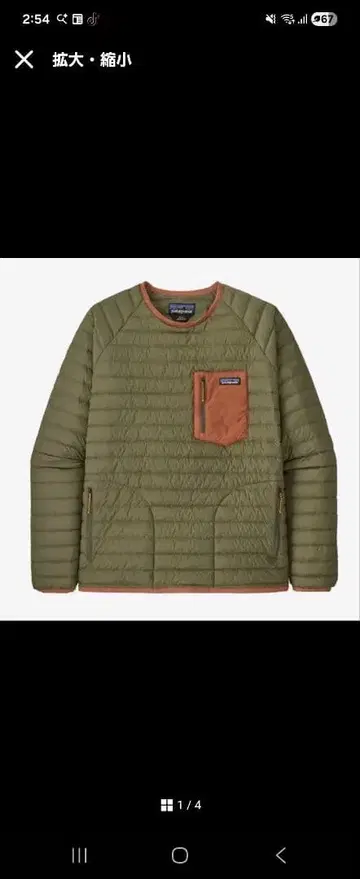 파타고니아 사일런트 다운 크루