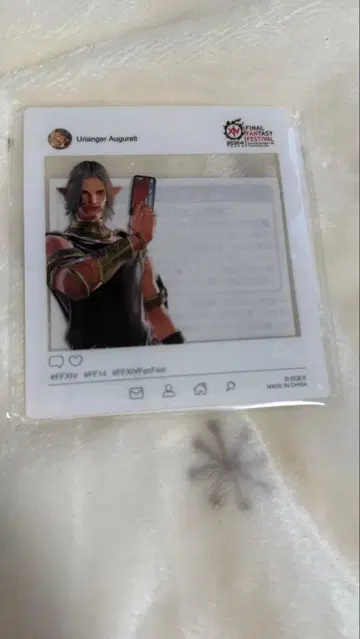 파이널 판타지14 SNS풍 아크릴 카드 우리엔제