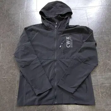 [ 거의 새상품 CW-X ] 풀집업 자켓 후드티 폴리우레탄 스트레치