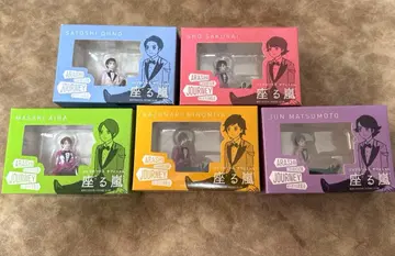 아라시 후치코 5인 세트 앉는 아라시 피규어 ARASHI 전시회