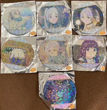 새상품 장송의 프리렌 트레이딩 BIG 홀로그램 캔뱃지 프리렌 한정판