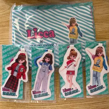 리카짱 세일러즈 제일복권 토트, 다이컷 키체인 세트