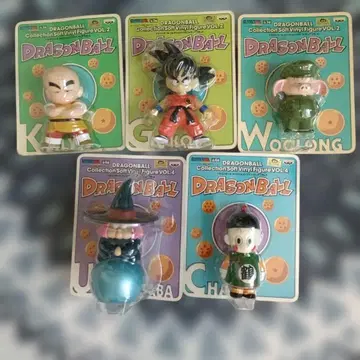 5체 세트 판매!! 드래곤볼 컬렉션 소프트 비닐 피규어