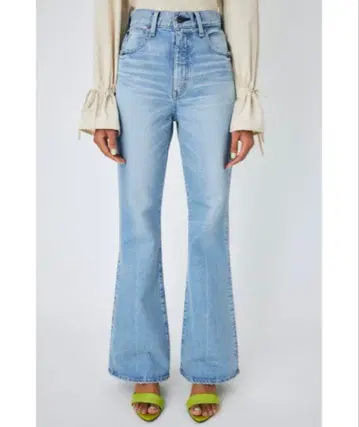 moussy MVS 플레어 플레어 팬츠 23인치