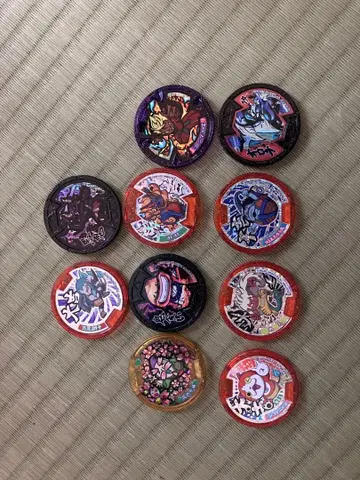 요괴워치 레어 메달 10개 세트