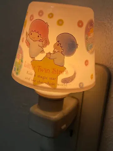 리틀트윈스타 키키라라 나이트라이트 풋라이트 쇼와 레트로 당시물