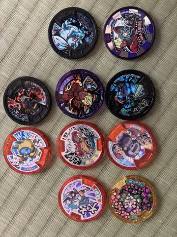 요괴워치 레어 메달 10개 세트