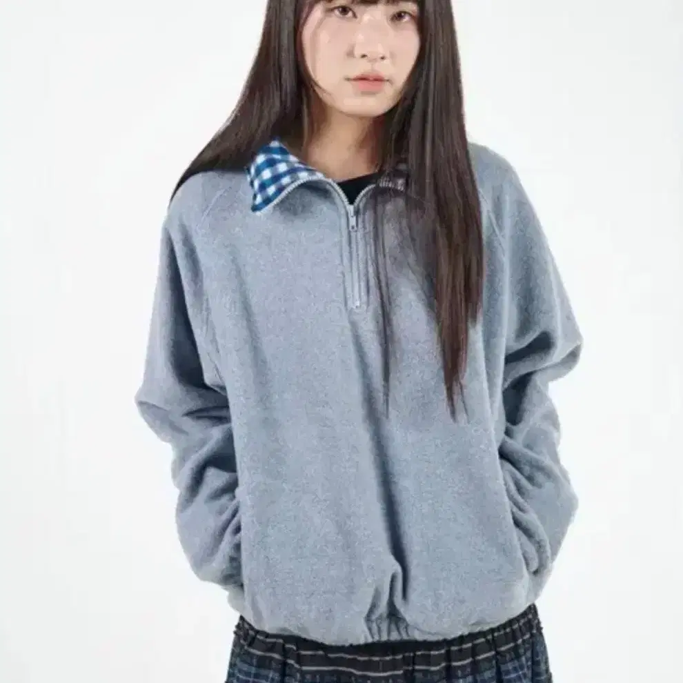 Oafish Anorak Fleece Sweatshirt on Bunjang Global Site