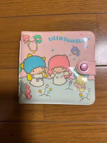 리틀트윈스타 키키라라 비닐 지갑 쇼와 레트로 당시 물품