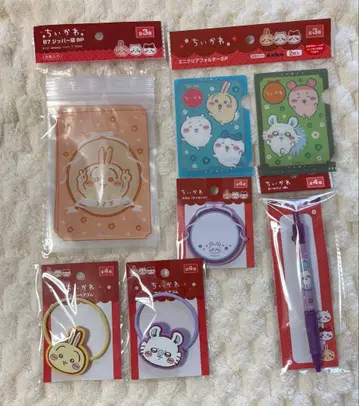 미개봉 새상품 치이카와 (먼작귀) 토끼 & 모몽가 6개 세트 1