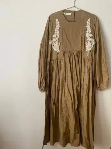 SUSURI 원피스 자수 원피스 드레스