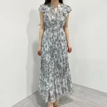 COCODEAL 선화 플라워 프릴 플리츠 원피스 코코딜