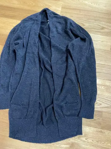 ONWARD 새상품 니트 라메 가디건