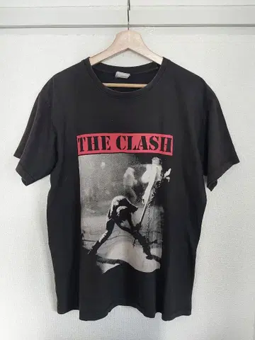 THE CLASH 그래픽 T셔츠 블랙