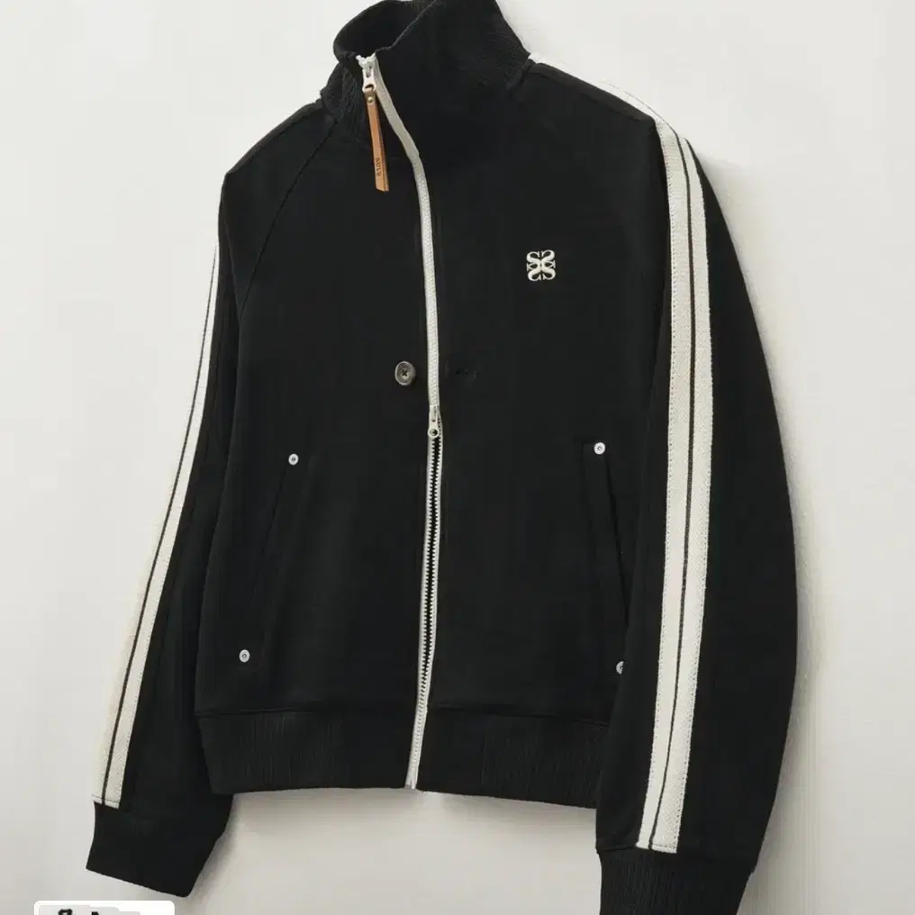 S) Satur Percy Collarless Varsity Jacket Black #세터,#바시티자켓