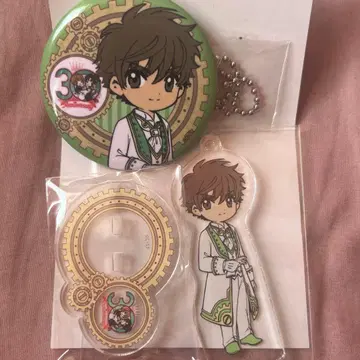 CLAMP 30주년 애니메이트 카페 샤오랑 아크릴 스탠드 캔뱃지 세트