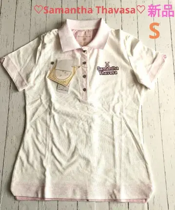 새상품 사만다 타바사 골프 셔츠 피케 셔츠 여성용 S