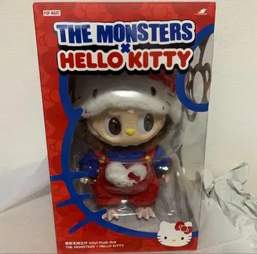 THE MONSTERS x HELLO KITTY 비닐 봉제 인형