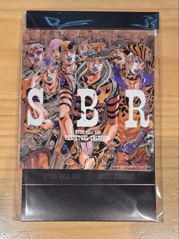 죠죠의 기묘한 모험 Part7 스틸 볼 런 만년 일력 달력