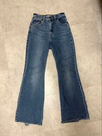 리바이스 70S 하이 플레어 청바지 23인치